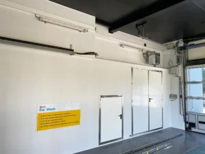 Rénovation de murs en PVC pour Shell Eindhoven, Pays Bas